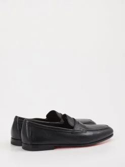 Herren Santoni – Penny Loafer aus Kalbleder