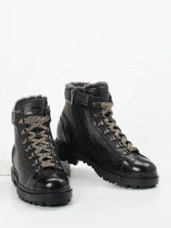 – Schnürboots aus Hirschleder*Santoni