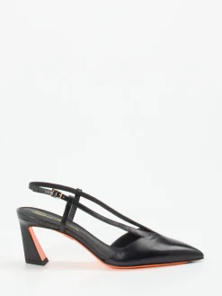 Damen Santoni – Slingback-Pumps aus Kalbleder