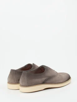 Herren Santoni – Slip-On aus Veloursleder in