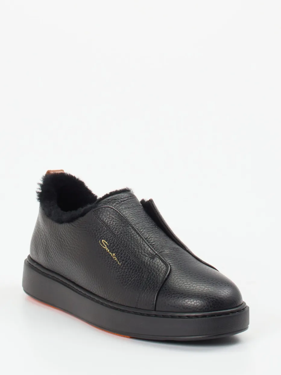 – Slip-On Sneaker aus Kalbleder*Santoni Best