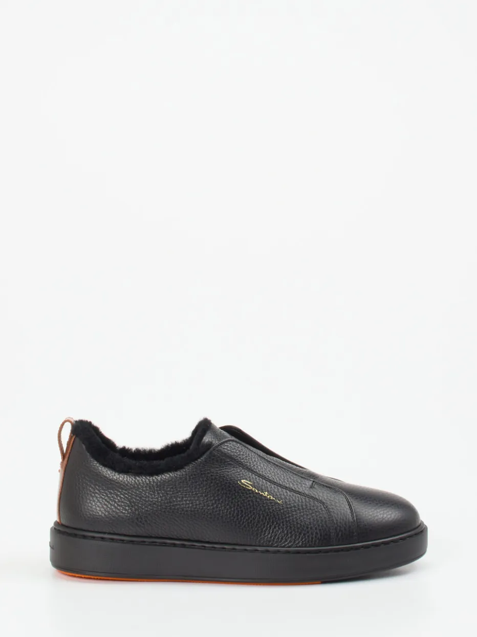 – Slip-On Sneaker aus Kalbleder*Santoni Best