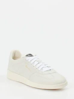 – Sneaker aus Elchleder in Off-White*Santoni Clearance