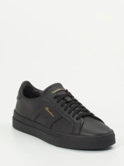 – Sneaker aus Kalbleder in*Santoni Sale