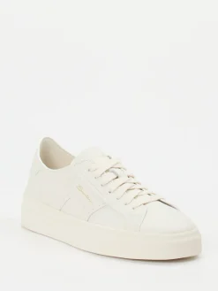 Damen Santoni – Sneaker aus Kalbleder in Offwhite