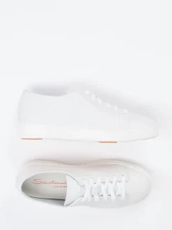 – Sneaker aus Kalbleder Off-White*Santoni Discount