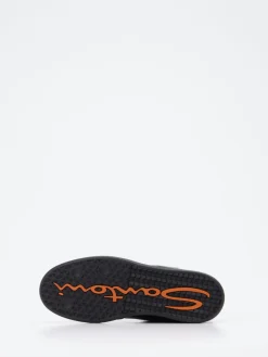 Damen Santoni – Sneaker aus Kalbleder mit Lammfellfutter