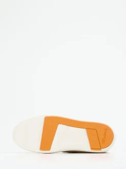 – Sneaker aus Veloursleder braun*Santoni Outlet