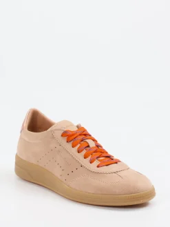 Damen Santoni – Sneaker aus Veloursleder in