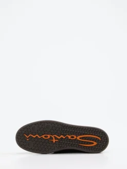 Damen Santoni – Sneaker aus Veloursleder schoko