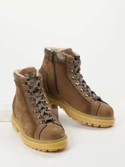 – Stiefeletten aus Nubukleder in*Santoni Best