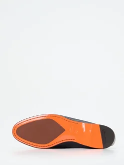 – Tassel Loafer aus Kalbleder Tiefschwarz*Santoni Outlet