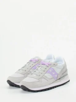 – Retro-Sneaker aus Textil und Veloursleder hell*Saucony Outlet