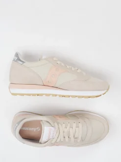 Damen Saucony – Retro-Sneaker aus Veloursleder in