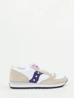 – Retro-Sneaker aus Nylon und Veloursleder*Saucony Clearance