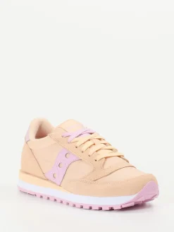 – Retro-Sneaker aus Veloursleder Pfirsich*Saucony New