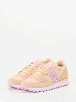 – Retro-Sneaker aus Veloursleder Pfirsich*Saucony New