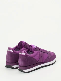 Damen Saucony – Sneaker aus Textil und Veloursleder Violett