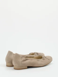 – Ballerinas aus Veloursleder in grau*Semler Clearance