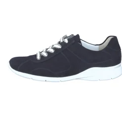 – Bequem-Sneaker aus Veloursleder Dunkel*Semler Clearance