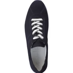 – Bequem-Sneaker aus Veloursleder Dunkel*Semler Clearance