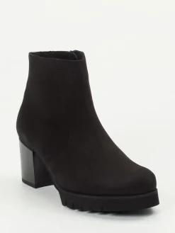 – Blockabsatz-Stiefelette aus Nubukleder*Semler Clearance