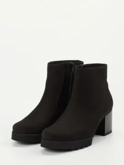 – Blockabsatz-Stiefelette aus Nubukleder*Semler Clearance