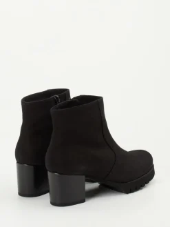 – Blockabsatz-Stiefelette aus Nubukleder*Semler Clearance