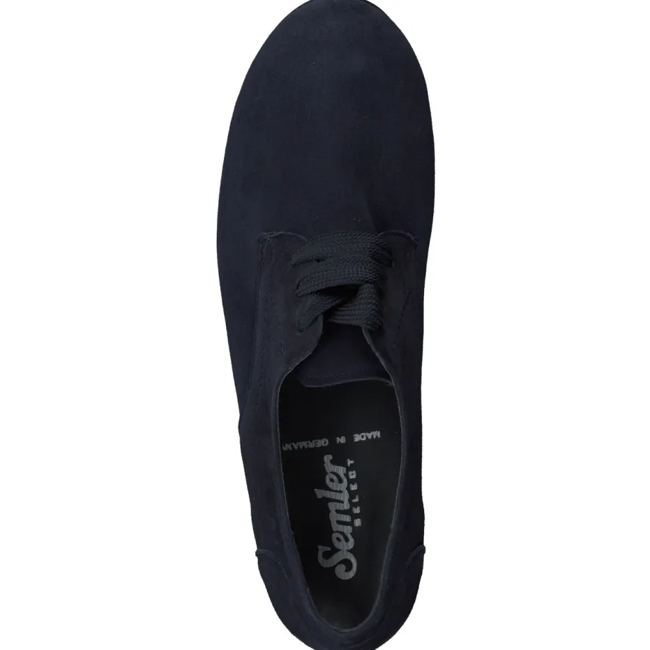 – Derby-Schnürschuh aus Samtziegenleder*Semler Online