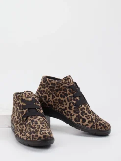 Damen Semler – Desert Boot aus geprägtem Leder in