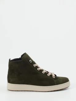 Damen Semler – High-Top Schnürstiefelette aus Veloursleder