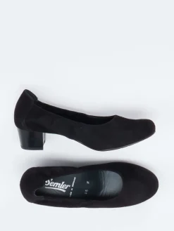 Damen Semler – Komfort-Pumps aus Veloursleder