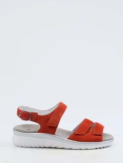 – Komfortsandale aus Veloursleder*Semler Best