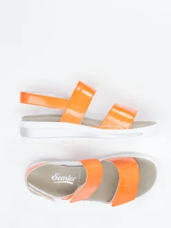 – Komfortsandale aus Lackleder*Semler Sale