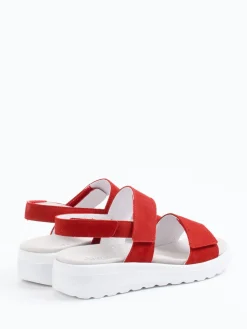 Damen Semler – Komfortsandale aus Veloursleder