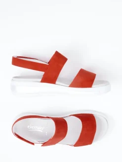 Damen Semler – Komfortsandale aus Veloursleder