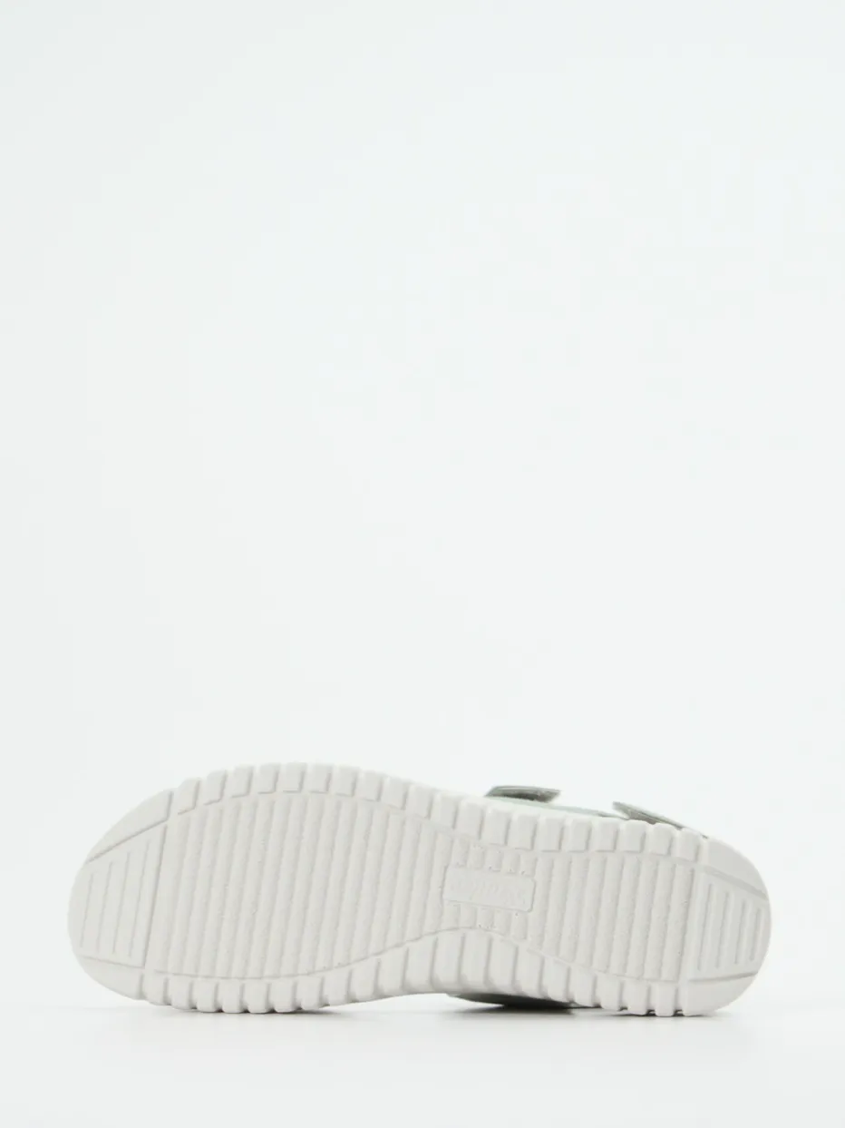 Damen Semler – Komfortsandale aus Veloursleder Salbei