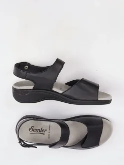 – Komfortsandale aus Kalbleder*Semler Outlet