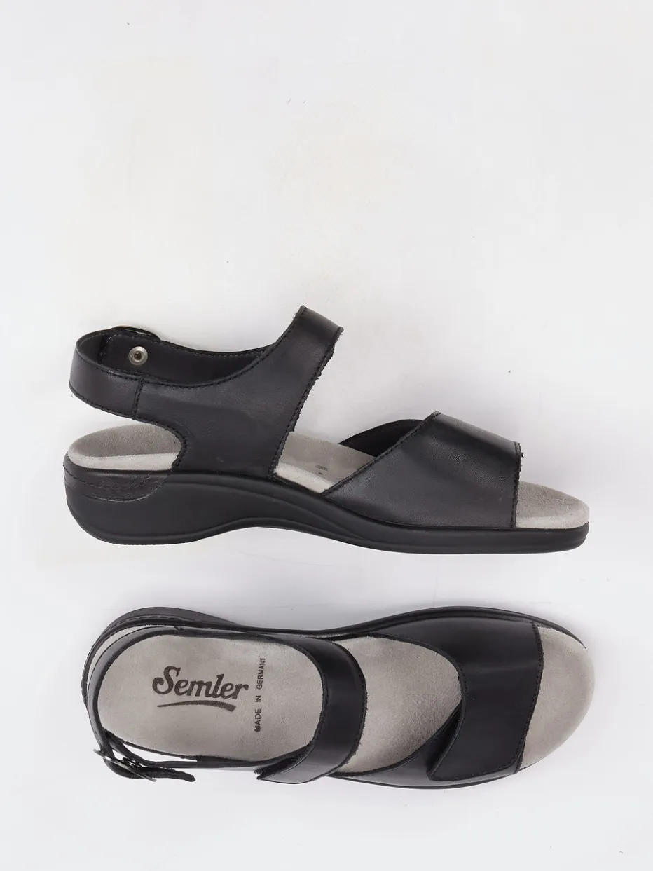– Komfortsandale aus Kalbleder*Semler Outlet
