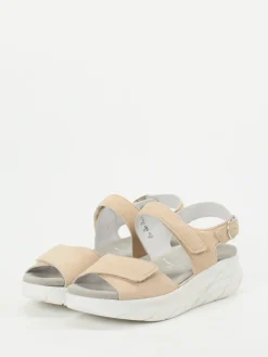 Damen Semler – Komfortsandale aus Veloursleder