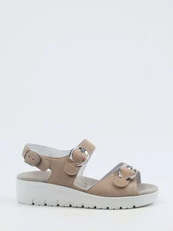 Damen Semler – Komfort-Sandale aus Veloursleder