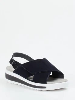 Damen Semler – Komfort-Sandale aus Veloursleder