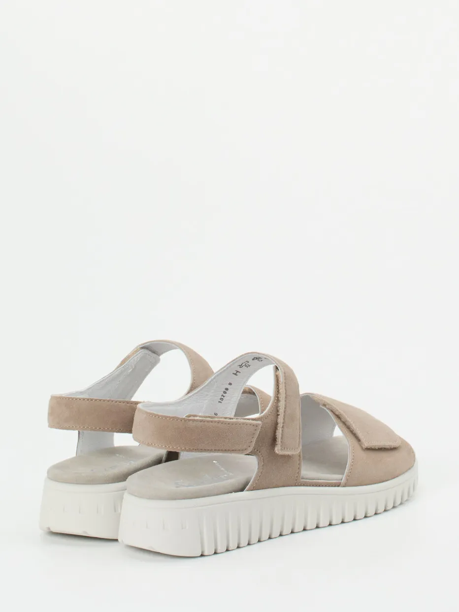 – Komfortsandale aus Veloursleder*Semler Best