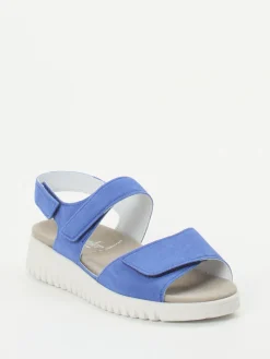 – Komfortsandalen aus Veloursleder*Semler New