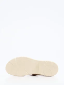 – Komfort-Sandalen aus Metallic-Leder*Semler Clearance