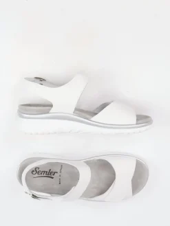 – Komfortsandalen aus Kalbleder*Semler Outlet