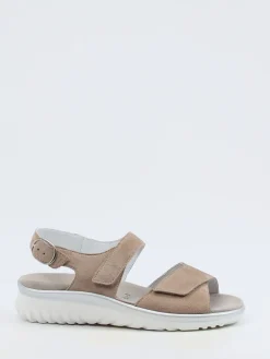 – Komfortsandalen aus Veloursleder*Semler Online