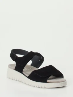 – Komfortsandalen aus Veloursleder*Semler Outlet