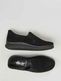 Damen Semler – Komfort-Slipper aus Veloursleder