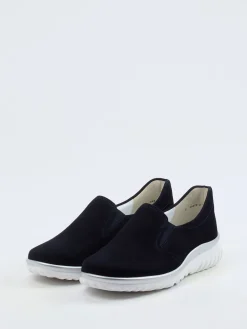 – Komfort-Slipper aus Veloursleder*Semler